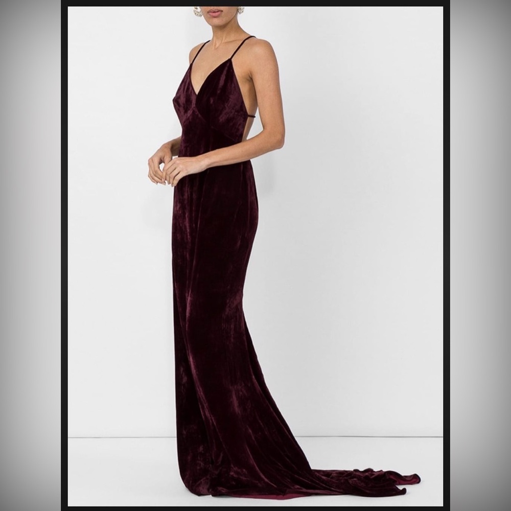 Stella McCartney velvet gown 🔥